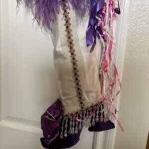 Red Hat Chapter décor, or wine bottle gift boot